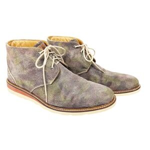 Martin Dingman Blue Ridge‎ Camo Suede Chukka Shoe Boots Men’s 8.5 Made In Brazil